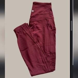 Lululemon Align 25" Nulu Leggings - Cassis
